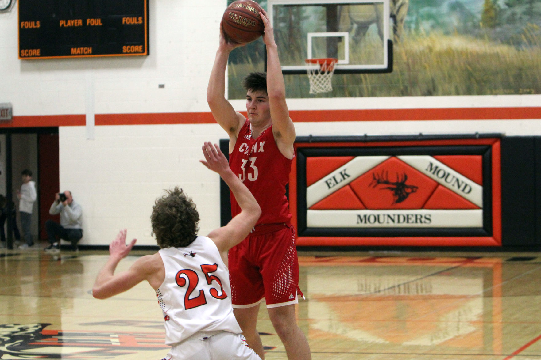Colfax at Elk Mound boys basketball 1-30-20